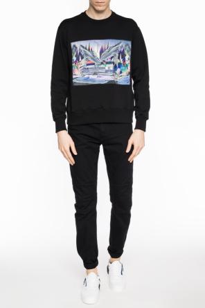 Sweatshirt with glitter trimming, zdjęcie 2 Sweatshirt with glitter trimming od Versace Versus